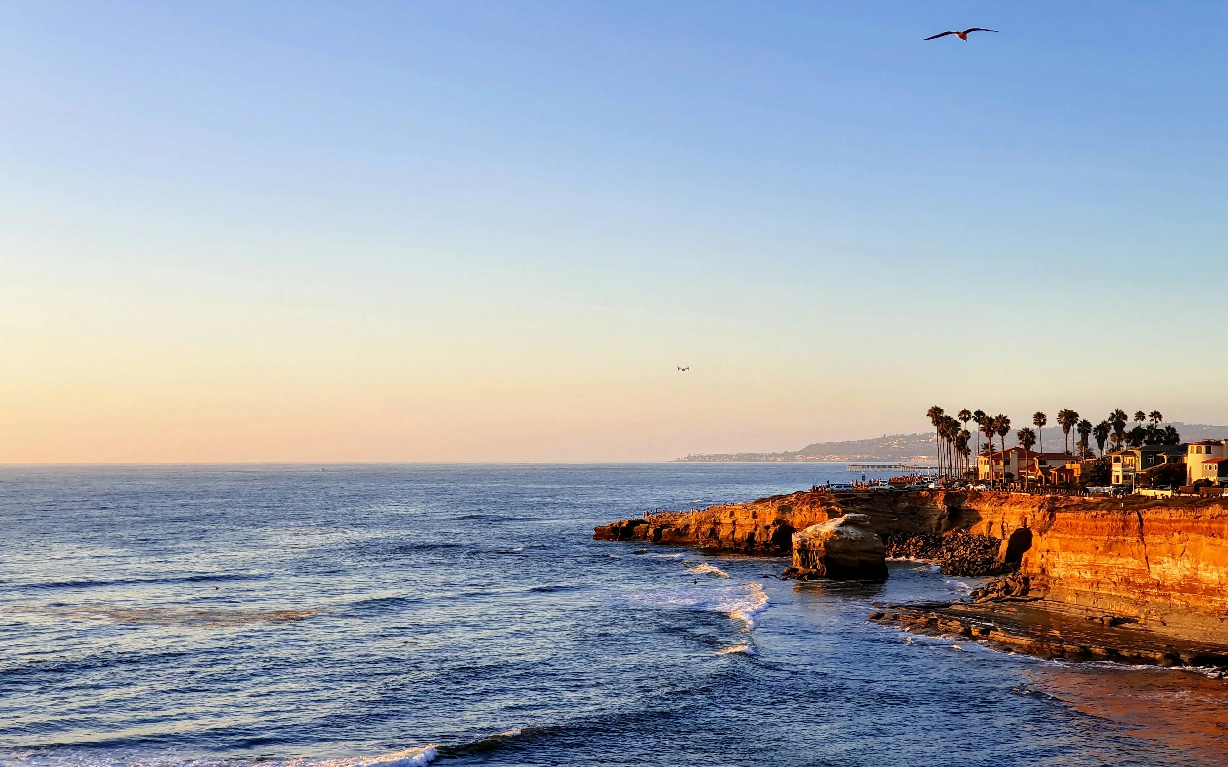 A beach in San Diego