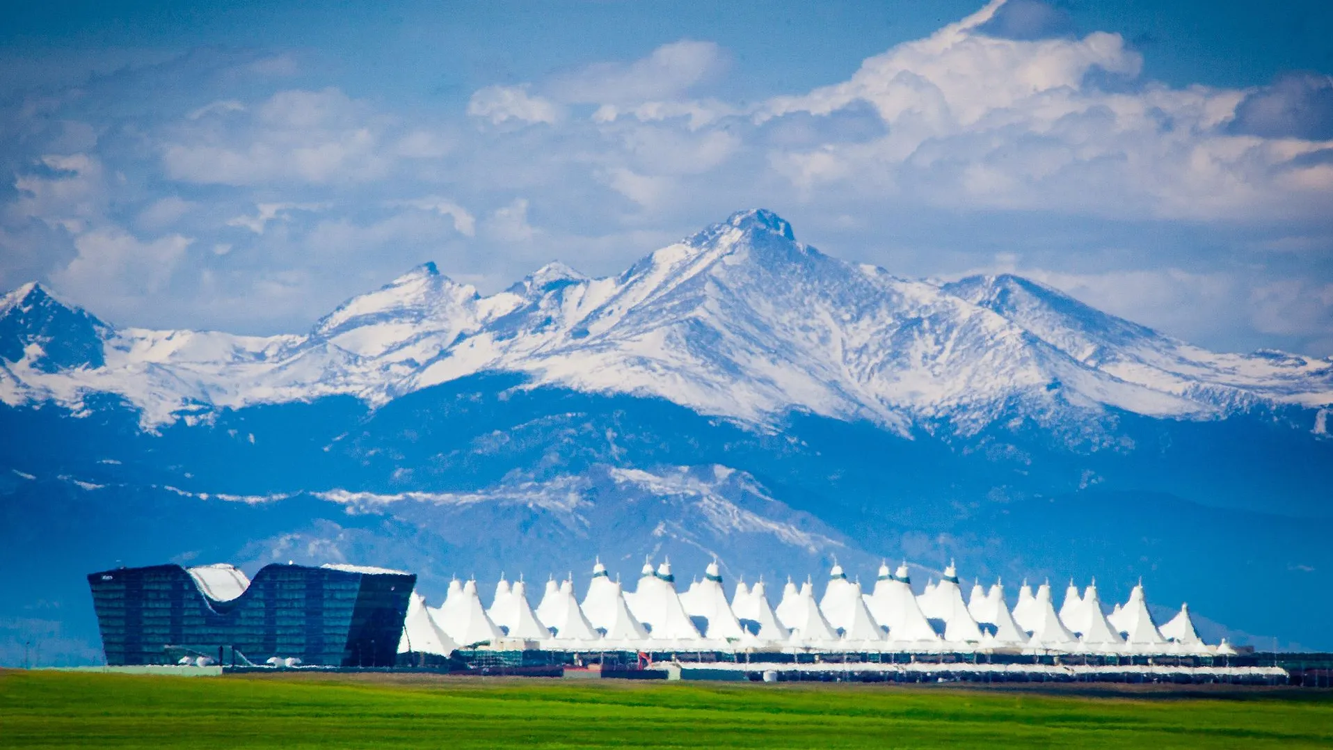 Exterior of the Denver International Airport