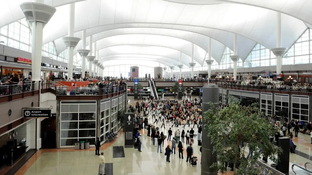 Interior of Denver International Airport