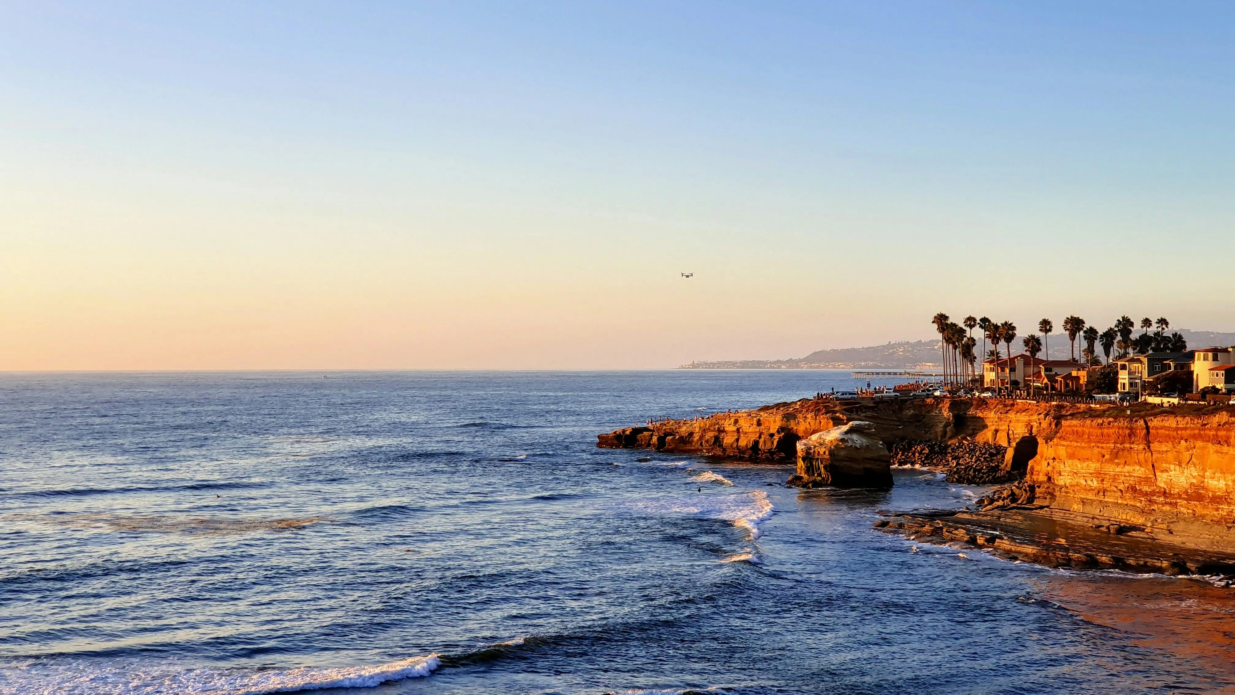 A beach in San Diego