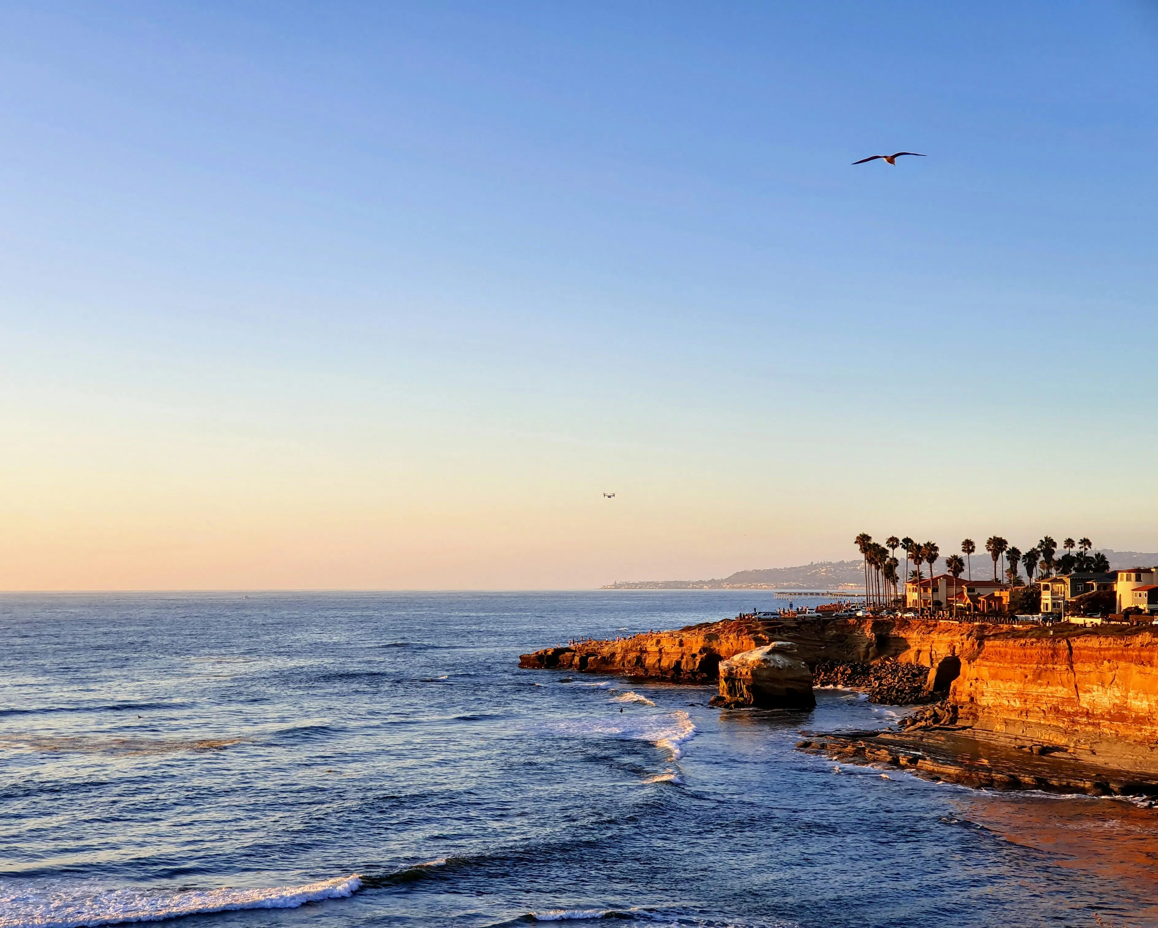 A beach in San Diego